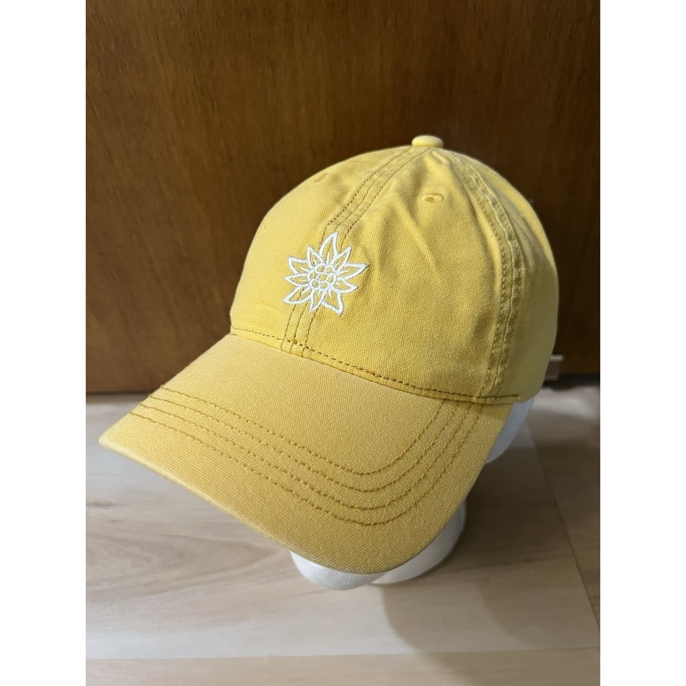 Alpine Design Women's Cotton Washed Cap Hat Adjustable Golden Sunset Flower